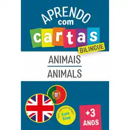 Continente Aprendo com cartas - animais - bilingue promoção