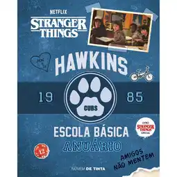 Continente Stranger things - anuário hawkins 1985 promoção