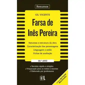 Resumos - farsa de inês pereira - 10º ano
