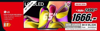 MediaMarkt LG Smart TV OLED UHD 65B36LA promoção