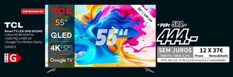 MediaMarkt TCL Smart TV LED UHD 55C645 promoção