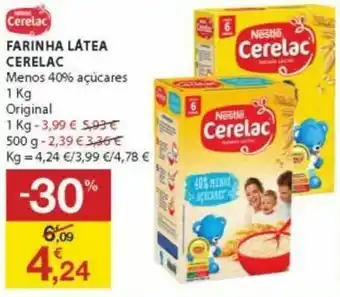 E.Leclerc Farinha Látea Cerelac 1kg promoção