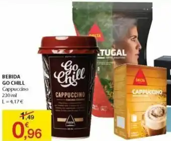 E.Leclerc Bebida Go Chill Cappucíno 230ml promoção