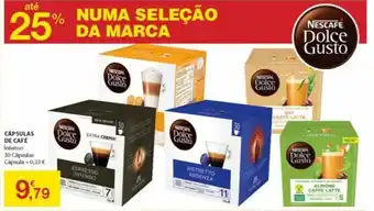 E.Leclerc Cápsulas de Cafe Dolce Gusto 30 Cápsulas promoção