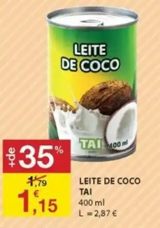 E.Leclerc Leite de Coco Tai 400ml promoção