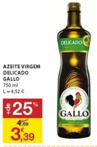 E.Leclerc Azeite Virgem Delicado Gallo 750ml promoção