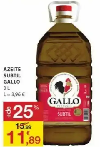 E.Leclerc Azeite Sublit Gallo 3L promoção