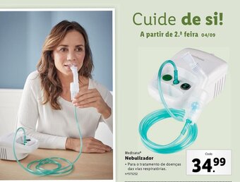 Lidl Medisana Nebulizador promoção