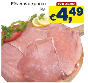 Fêveras de porco kg.
