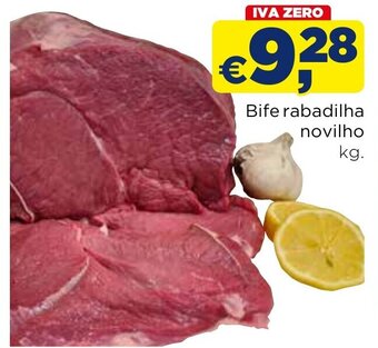 Bolama Bife rabadilha novilho kg. promoção