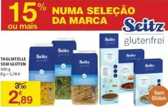 E.Leclerc Tagliatelle sem Glúten 500g promoção