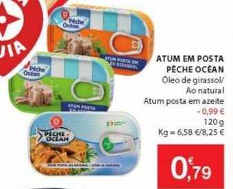 E.Leclerc Atum em Posta Péche Océan 120g promoção