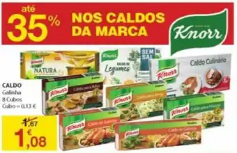 E.Leclerc Caldo 8 Cubos promoção