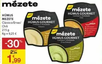 Húmus Mézete Chili/Ervas Clássico 215g