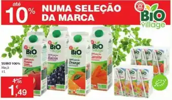 E.Leclerc Sumo 100% Maçã 1L promoção