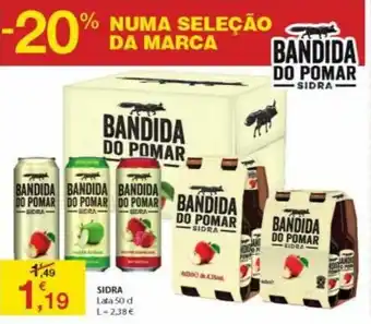 E.Leclerc Sidra 50cl promoção