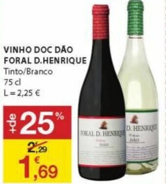 E.Leclerc Vinho DOC Dão Foral D. Henrique 75cl promoção