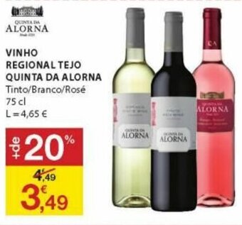 Vinho Regional Tejo Quinta da Alorna 75cl