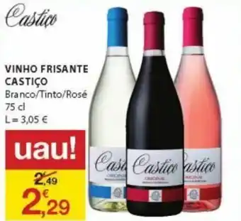 E.Leclerc Vinho Frisante Castiço 75cl promoção