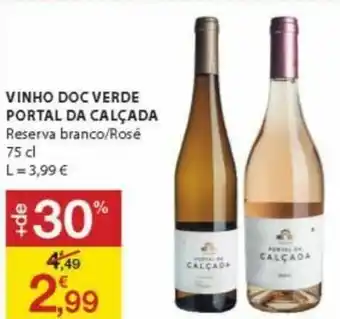 Vinho DOC Verde Portal da Calçada 75cl