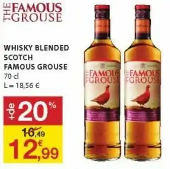 E.Leclerc Whisky Blended Scotch Famous Grouse 70cl promoção