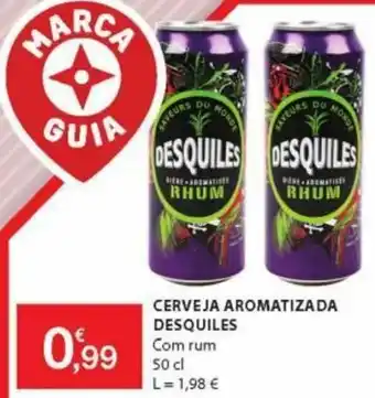 E.Leclerc Cerveja Aromatizada Desquiles 50cl promoção