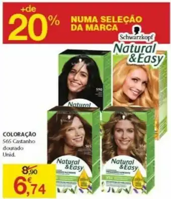E.Leclerc Coloração 565 Castanho Dourado promoção