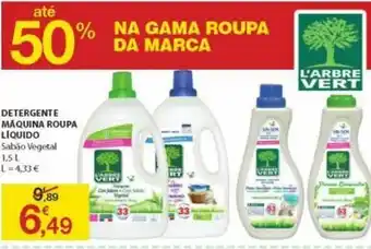 E.Leclerc Detergente Máquina Roupa Líquido 1,5L promoção