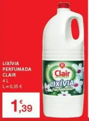 E.Leclerc Lixívia Perfumada Clair 4L promoção