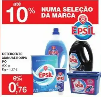 E.Leclerc Deterfgente Manual Roupa Pó 600g promoção