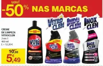E.Leclerc Creme de Limpeza Vitroclen 450ml promoção