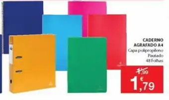 E.Leclerc Caderno Agrafado A4 promoção