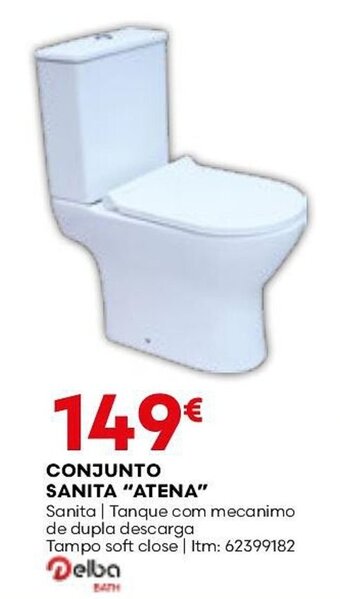 Bricomarché CONJUNTO SANITA "ATENA" promoção
