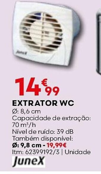 Bricomarché EXTRATOR WC promoção