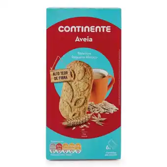 Continente Bolachas pequeno almoço aveia promoção