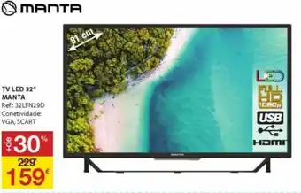E.Leclerc Manta TV LED 32" promoção