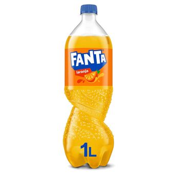 Continente Refrigerante com gás laranja promoção
