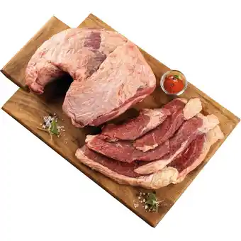 Continente Maminha de bovino fatiada no balcão promoção