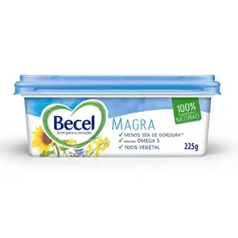 Creme vegetal para barrar magro