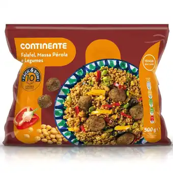 Continente Falafel com cuscus e legumes promoção