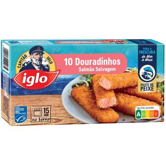 Continente Douradinhos de salmão promoção