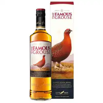 Continente Whisky the famous grouse com caixa promoção