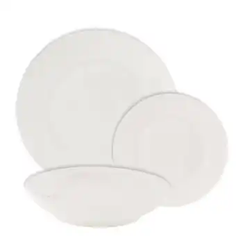 Continente Serviço mesa 18 peças white redondo vila branca promoção