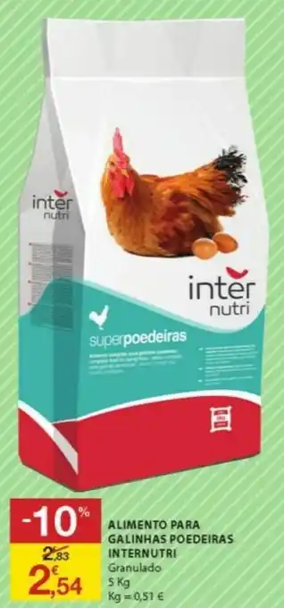Alimento para Galinhas Poedeiras Internutri 5kg