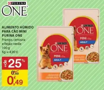 E.Leclerc Alimento Húmido para Mini Purina One 100g promoção