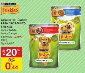 E.Leclerc Alimento Húmido para Cão Adulto Friskies 100g promoção