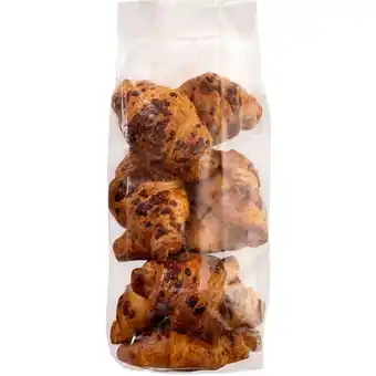 Mini croissant folhado de chocolate