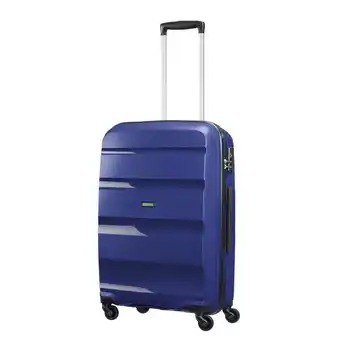 Mala de viagem média 4 rodas azul bon air