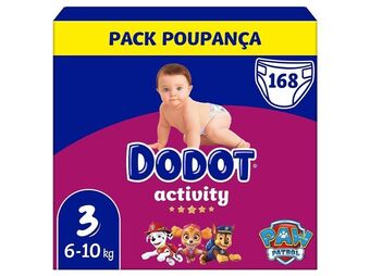 Auchan Fraldas dodot activity promoção