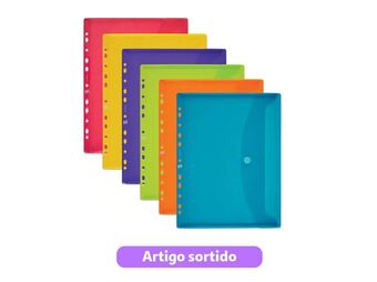 Auchan Envelope plástico a4 oxford promoção